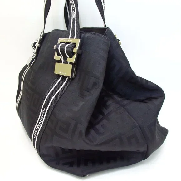 Authentic GIVENCHY logo Tote Bag Nylon [Used]